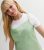 Girls Light Green Satin Strappy Mini Dress New Look