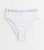 White Diamanté High Waist Bikini Bottoms New Look