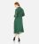 Yumi Green Leopard Print Long Sleeve Midi Shirt Dress New Look