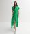 Green Mark Making Drawstring Midi Shirt Dress New Look