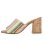 Southbeach Multicolour Woven Cork Heel Mules New Look