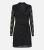 Mela Black Lace Revere Collar Long Sleeve Mini Blazer Dress New Look