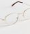 Gold Round Reading Glasses New Look