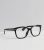 Black Large Rectangle Reading Glasses New Look