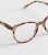 Stone Tortoiseshell Effect Preppy Reading Glasses New Look