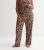 Curves Brown Soft Touch Cami Pyjama Set with Leopard Print New Look