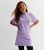 Identify It Gentle Pink Drink Brief Sleeve Tunic T-Blouse New Glance