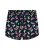 Identify It Black Fruit Tie Waist Shorts New Glance