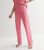 Pink Jersey Piping Trouser Pyjama Set New Look