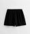 Girls Black Broderie Beach Shorts New Look