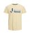 Jack & Jones Junior Pale Yellow Logo T-Shirt New Look