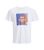 Jack & Jones Junior White Photographic Logo T-Shirt New Look