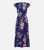 Mela Blue Floral Midi Get dressed New Glance