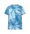 Name It Blue Tie Dye Tropical Logo T-Shirt New Look