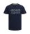 Jack & Jones Junior Navy Logo Crew Neck T-Shirt New Look