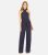 Mela Army Halter Neck Belted Broad Leg Jumpsuit New Glance