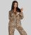 Loungeable Shirt Pyjama Set with Leopard Print New Look