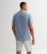 Males’s Farah Faded Blue Group Neck T-Blouse New Glance