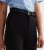 Girls Black Belted Grow Hem School Trousers New Look