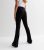 Girls Black Flared School Trousers New Look