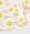 Skinnydip Yellow Happy Flower Face Makeup Bag New Look