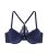 Dorina Blue Lace Racer Back Underwired Bra New Look