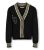 KIDS ONLY Black Knit Varsity Cardigan New Glance