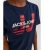 Jack & Jones Junior Blue Cotton Logo T-Shirt New Look