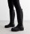 Large Are compatible Black Chunky Knee Top Boots New Glance