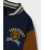 Name It Navy Colour Block Varsity Bomber Jacket New Look