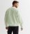 Males’s Gentle Inexperienced Rose Script Sweatshirt New Glance