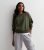 Khaki Crew Neck Sweatshirt New Look