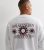 Males’s White Jersey Sun Power Entrance and Again Brand Sweatshirt New Glance