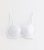 White Sequin Embroidered Push Up Bra New Glance