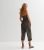 Brown Animal Print Jersey Bandeau Crop Jumpsuit New Look