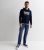 Males’s Jack & Jones Military Emblem Hoodie New Glance