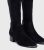 London Revolt Black Steel Toe Knee Prime Boots New Glance