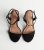 Huge Are compatible Black Suedette 2 Phase Block Heel Sandals New Glance