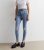 Light Blue Ripped Knee Hallie Tremendous Thin Denims New Glance