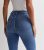 Petite Blue Uncooked Hem Hallie Disco Tremendous Thin Denims New Glance