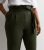 Curves Khaki Prime Waist Paperbag Trousers New Glance