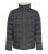 Males’s Threadbare Darkish Gray Padded Jacket New Glance