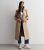 Camel Belted Longline Trench Coat New Glance