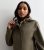 Petite Khaki Hooded Rain Anorak New Glance