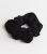 Black Textured Scrunchie New Glance