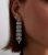 Crystal Diamanté Baguette Tassel Earrings New Glance