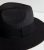 Black Straw Impact Fedora Hat New Glance