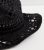 Black Straw Impact Crochet Cowboy Hat New Glance