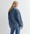 Tall Blue Outsized Denim Jacket New Glance