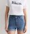 Blue Denim Prime Waist Shorts New Glance